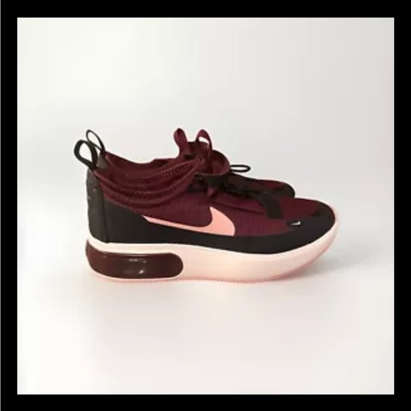 Nike Air Max Dia Winter Night Maroon/Coral 2022 BQ9665-604 SIZE 7.5 Like New - Picture 2 of 10